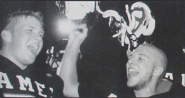 August 30 - September 5 - First football game